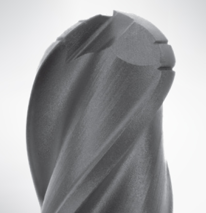 Detail image of the T-Series CVD Coated Milling Tools from Brasseler USA