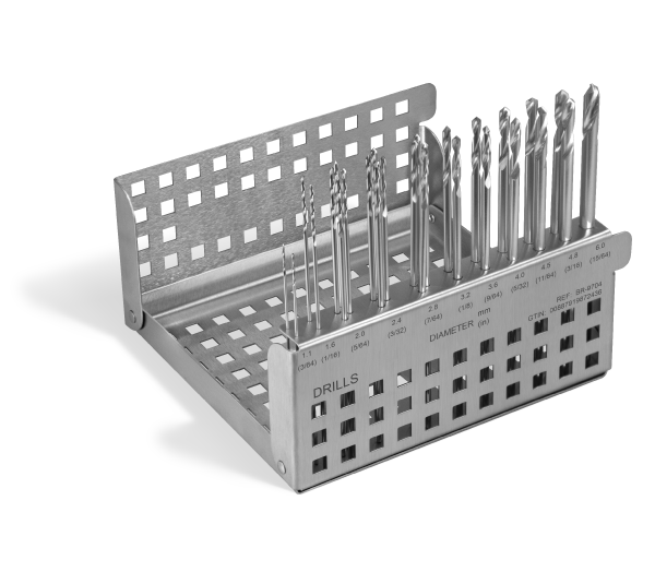 Twist Drill Sterilization Tray