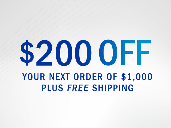 $200 off + Free Shipping