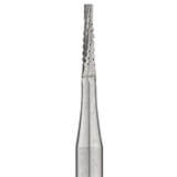 699 FG Flat-End Taper Cross-Cut Fissure Carbide H33.31.009 (100 Pack)