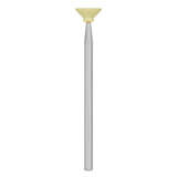 4012.HP ZirPro Coarse Yellow Small Inverted Cone/Abrasive Stone