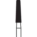 BR6847KR.31.018 FG Coarse Modified Shoulder Flat-End Taper DuraBraze Diamond (5 Pack)