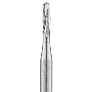 1157 FG Round-End Fissure Carbide H21R.31.010 (100 Pack)