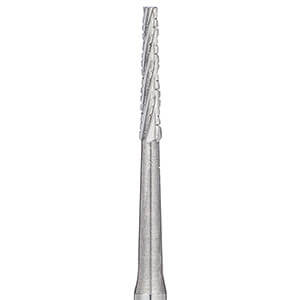 700XXL FG Flat-End Fissure Carbide H254.31.010 (10 Pack)