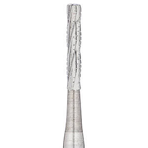 557L FG Flat-End Cross-Cut Fissure Carbide H31L.31.010 (10 Pack)