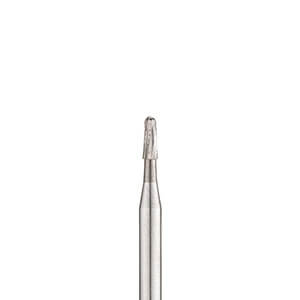 1702 HP Round-End Taper Cross-Cut Fissure 65MM Overall Shank 3, Sterile Carbide H33R.11.016 (100 Pack)