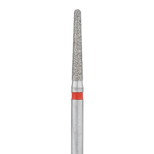 8856L.31.014 FG Fine Long Round-End Taper Diamond (5 Pack)