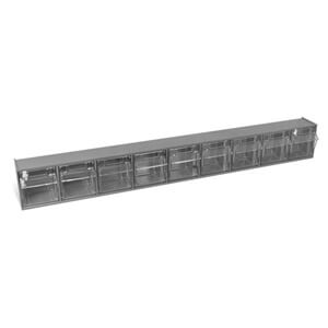 252187GY Small 9 Drawer Storage Bin