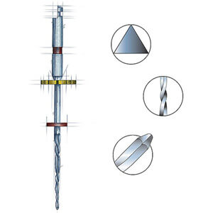 270CM700M RaCe Size: 60 .02 25 mm-RaCe NiTi Rotary Files (5 Pack)