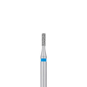 BRIO835.31.010 FG BrioPrep Medium Flat-End Cylinder, Sterile Diamond (25 Pack)