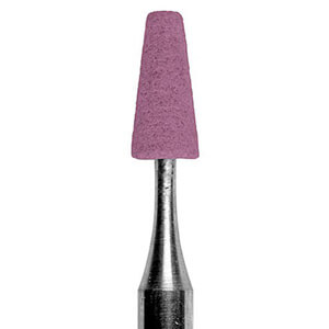 650.11.330 Pink Flat-End Abrasive Stone (25 Pack)