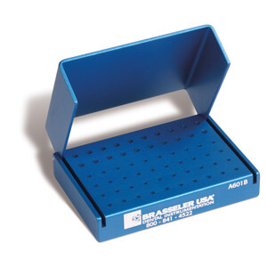 A601BLUE Aluminum Bur Block 40 FG/20 RA