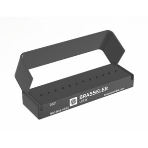 3DA622BLACK Aluminum Bur Block 12RA         