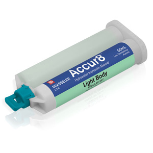 Accur8 Material Light Body Regular Set  With Tips 50ml (2 Pack)