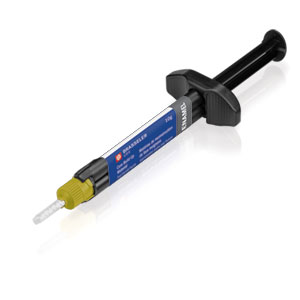Core Build-Up Material Dual-Cure with Fluoride Syringe White 10g (2 Pack)