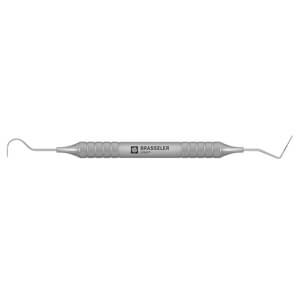 thumbnail image 2 of Hu-Friedy Dental Explorer & Probe - Double End #23/QW Shepherd Hook With Williams Handle 2 of 14