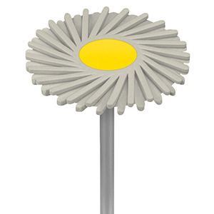 FL26FHP Dialite Feather Lite Polisher - 26 MM Gray Fine