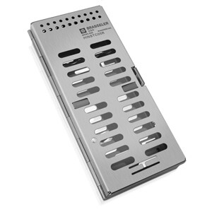 HINSTC05R  5-Count Cassette with Instrument Rack