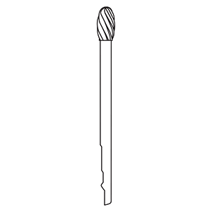 KM94901N 4.0 X 8.0mm Oval 48.0mm