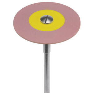 L26MHP Dialite HP Pink Medium Knife Edge Porcelain Polisher (5 Pack)