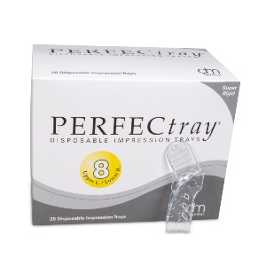 Perfectray® Impression Trays - #8 Upper Left/Lower Right Quadrant (20 Pack)