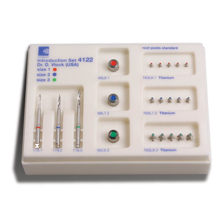 4122 Titanium Vlock Active Post Combo Kit