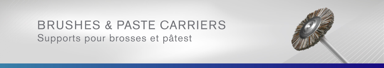 Brushes and Paste Carriers Brushed and Paste Carriers