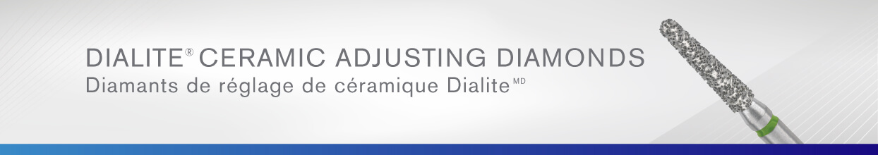 Dialite Ceramic Adjusting Diamonds Dialite Ceramic Adjusting Diamonds