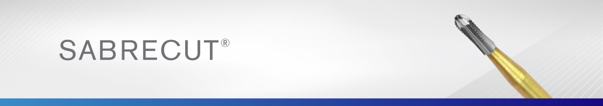 SabreCut Aggressive Cutting Single-Piece Carbides SabreCut Aggressive Cutting Single-Piece Carbide | Brasseler Canada