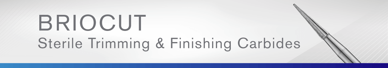 BrioCut Sterile Finishing BrioCut Sterile Single-Use Carbides | Brasseler USA
