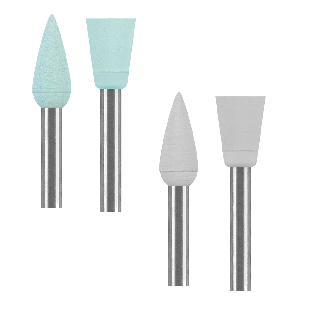 HIGH GLOSS FINISH SIMPLIFIED
IN JUST TWO STEPS.
Ideal for intraoral composite polishing.