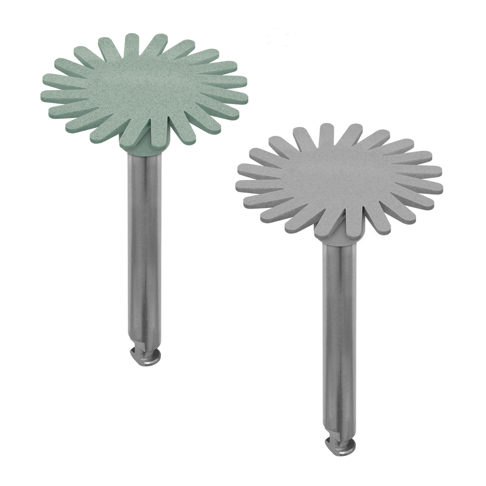 IMPROVED DIAMOND IMPREGNATED TECHNOLOGY. ULTRA-THIN FOR HARD-TO-REACH AREAS.
Ideal for polishing composite.