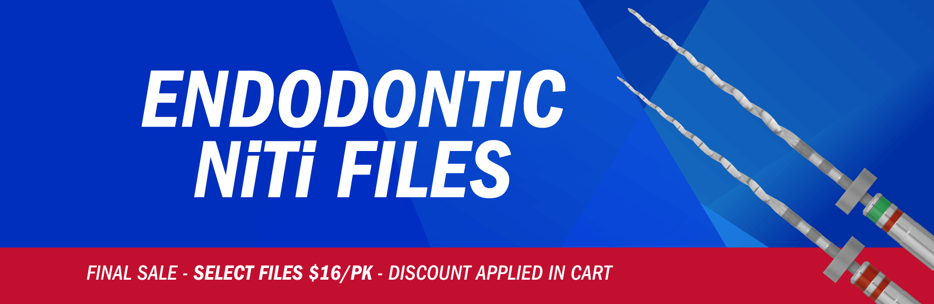 Endodontics Endodontics NiTi Files from Brasseler USA