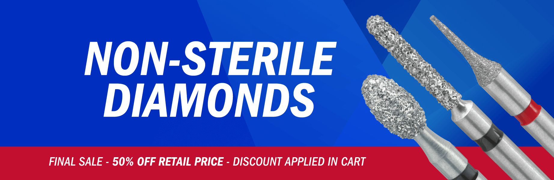 Diamond Non-Sterile Non-Sterile Diamond Burs from Brasseler USA