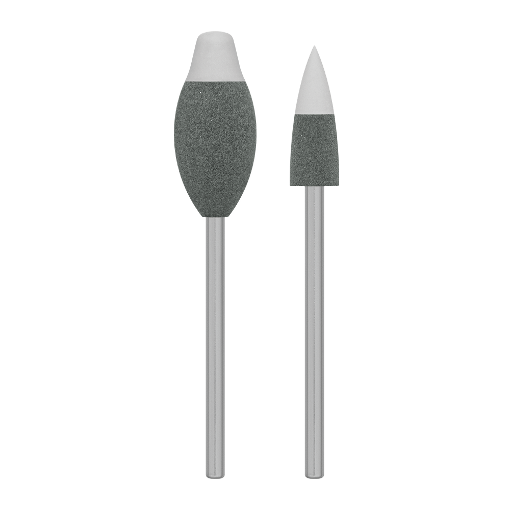 GREEN STATE POLISHING
SIMPLIFIES FINISHING
AFTER FINAL SINTERING.
Two-grit design to prepolish.