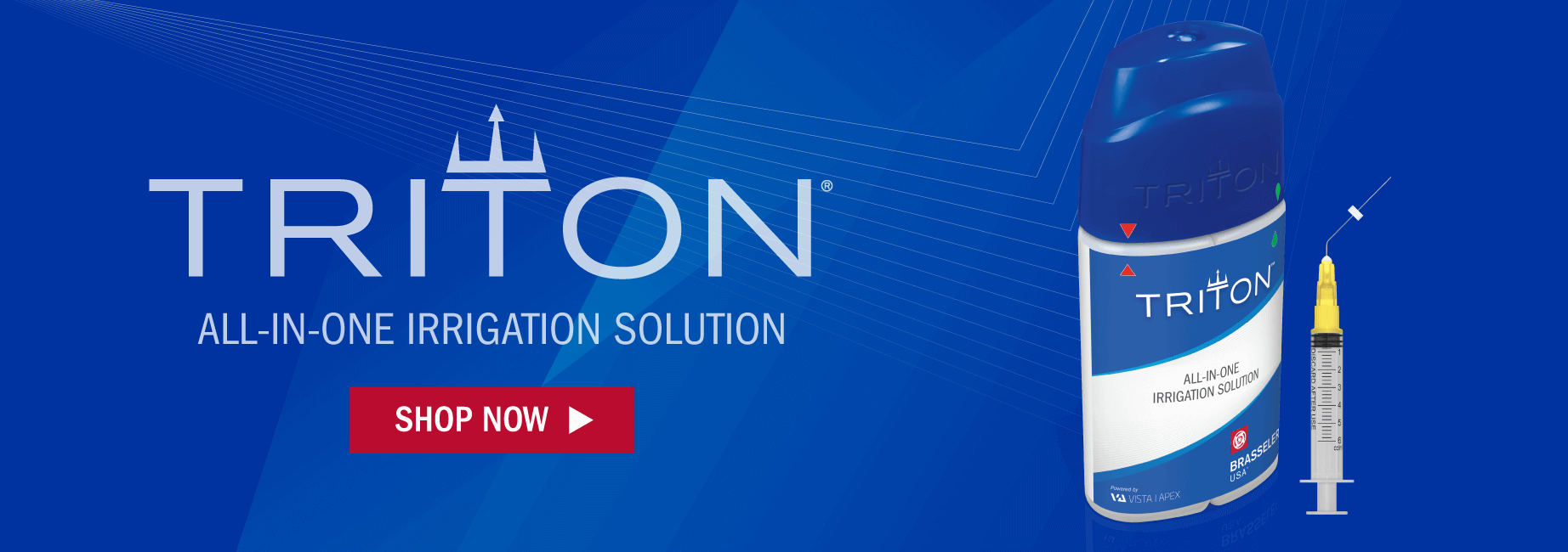 Triton All-In-One Irrigation Solution.