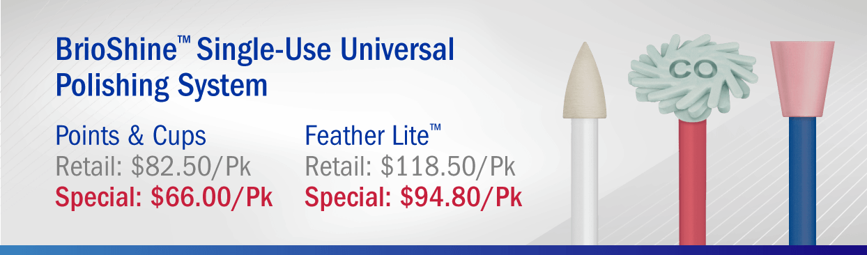 BrioShine Single-Use Universal Polishing System